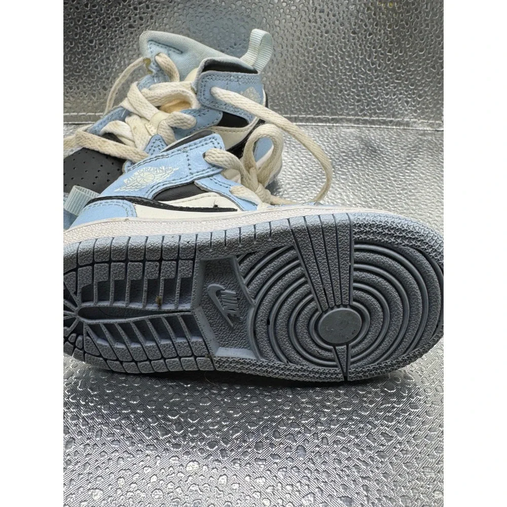 Nike Air Jordan 1 Retro High OG University Blue Toddler Sneakers AQ2665-404 4C